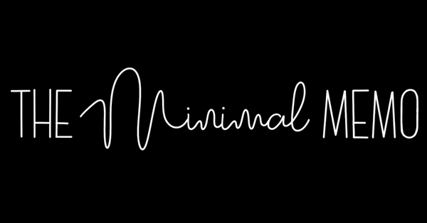 The Minimal Memo